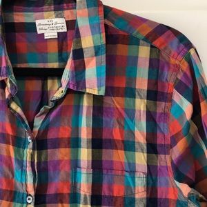 {Madewell} Fun Tie Waist Shirt